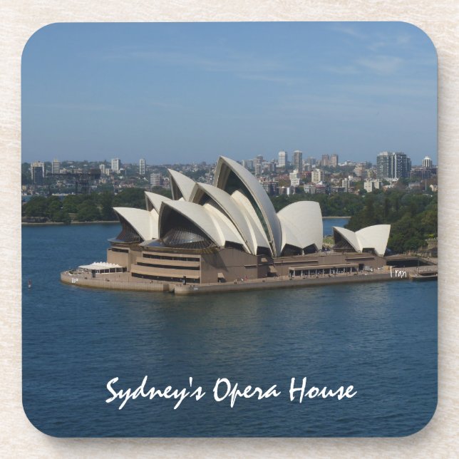 Sydney's Opera House Beverage Coaster (Front)