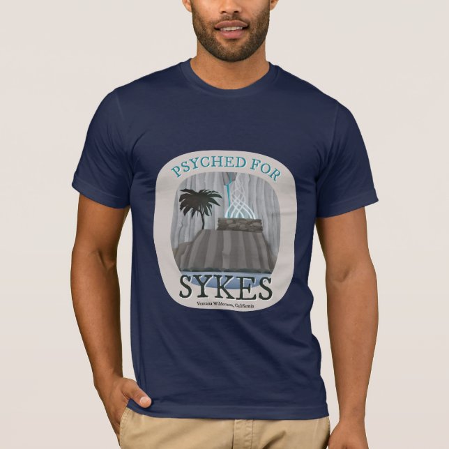 Sykes Camp, Pine Ridge Trail, hot springs T-Shirt (Front)