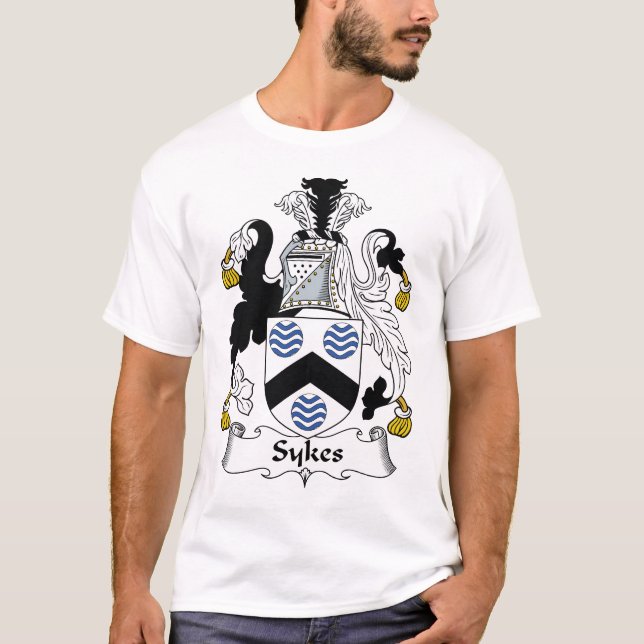 Sykes Family Crest T-Shirt (Front)