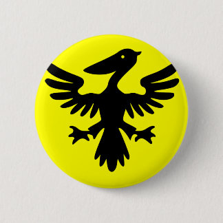 Syldavia, Democratic Republic of the Congo flag Pinback Button