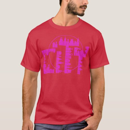 Syline city purple version T_Shirt