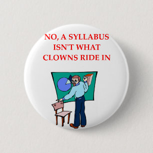 SYLLABUS PINBACK BUTTON