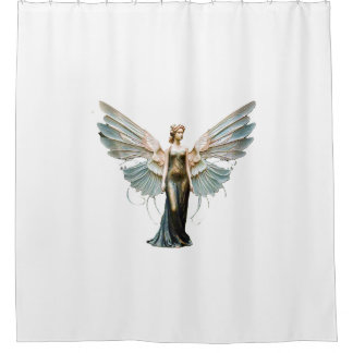 Sylphine Moondrop Fairy Shower Curtain