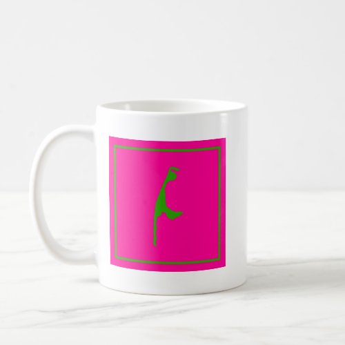 Sylt Becher in den Farben PinkGrn Coffee Mug