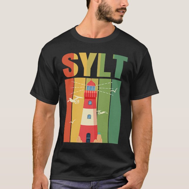 Sylt  Westerland Norderney North Sea Baltic Sea He T-Shirt (Front)