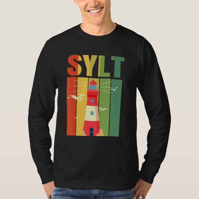 Sylt  Westerland Norderney North Sea Baltic Sea He T-Shirt (Front)