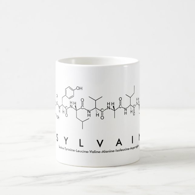 Sylvain peptide name mug (Center)