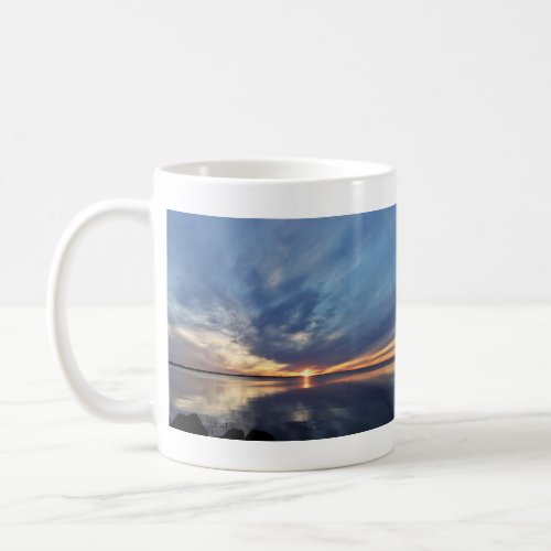 Sylvan Beach Sunset 001 Coffee Mug