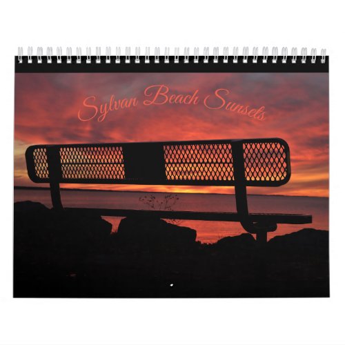 Sylvan Beach Sunsets Calendar