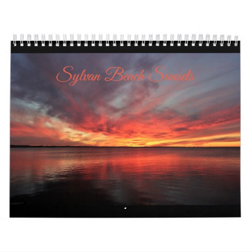 Sylvan Beach Sunsets Calendar