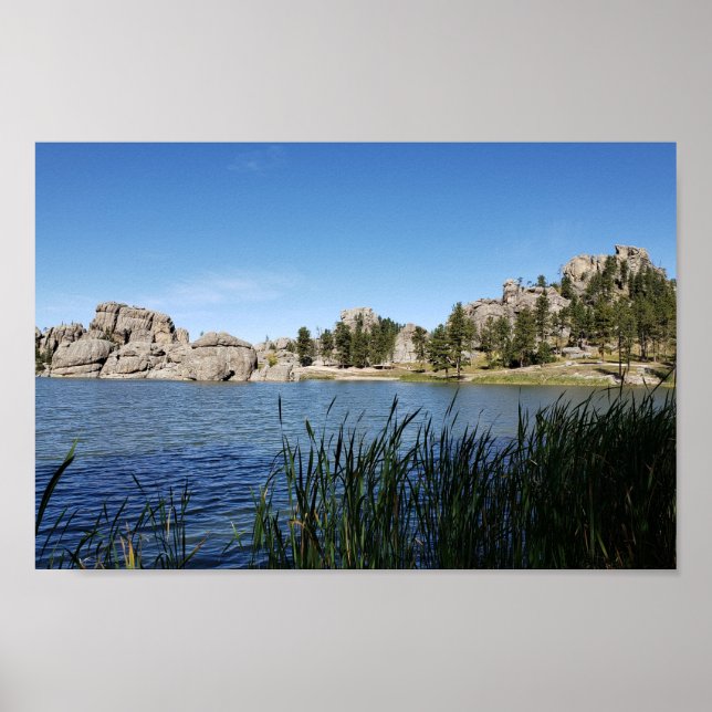 Sylvan Lake, Black Hills, Custer, South Dakota Poster (Front)