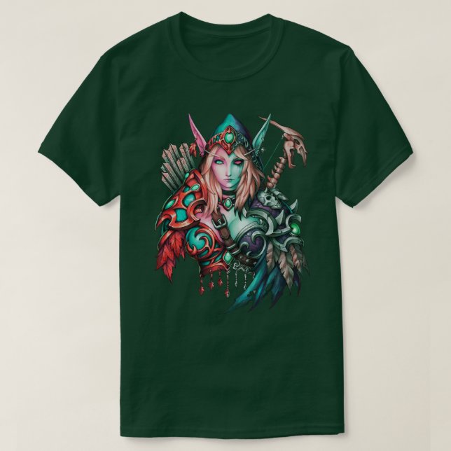 Sylvanas Windrunner 2 T-Shirt (Design Front)