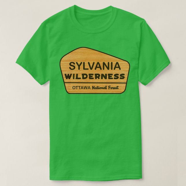 Sylvania Wilderness Ottawa National Forest 1 T-Shirt (Design Front)