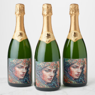 “Sylvarra” - Whispers in the Tesserae Sparkling Wine Label