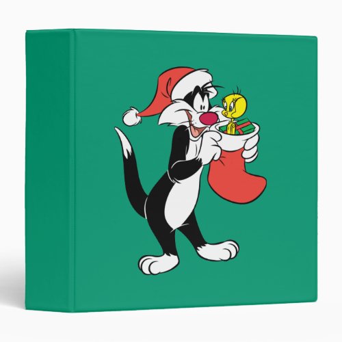 Sylvester Cat with Stocking Binder
