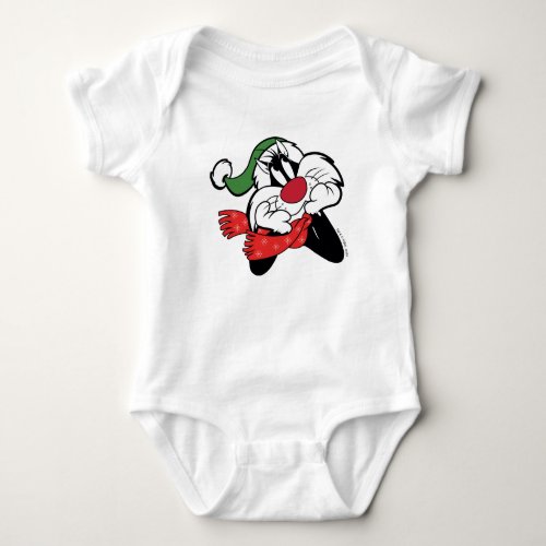 SYLVESTER Christmas Thoughts Baby Bodysuit