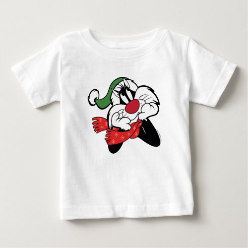 SYLVESTER Christmas Thoughts Baby T_Shirt