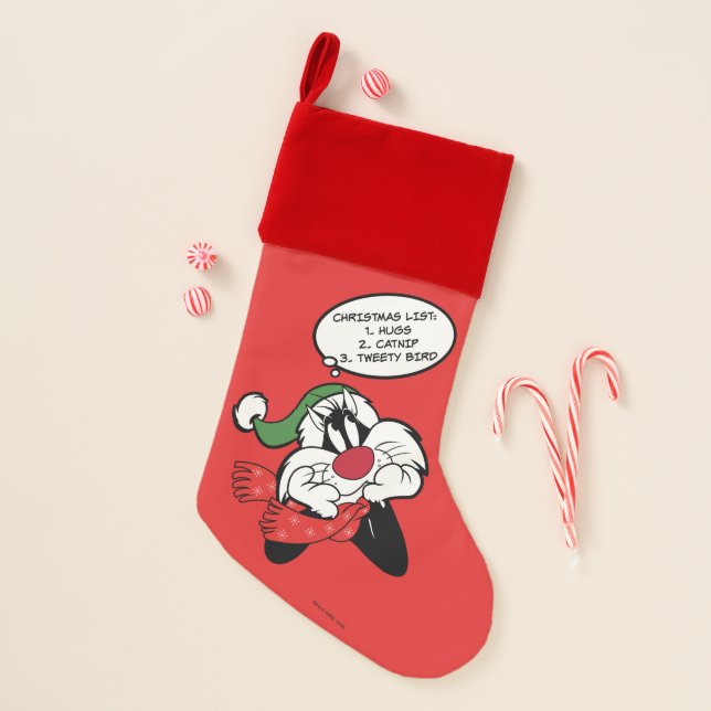SYLVESTER™ Christmas Thoughts Christmas Stocking (Front)