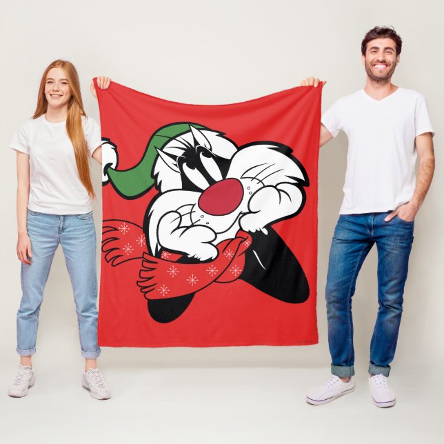 SYLVESTER™ Christmas Thoughts Fleece Blanket (In Situ)