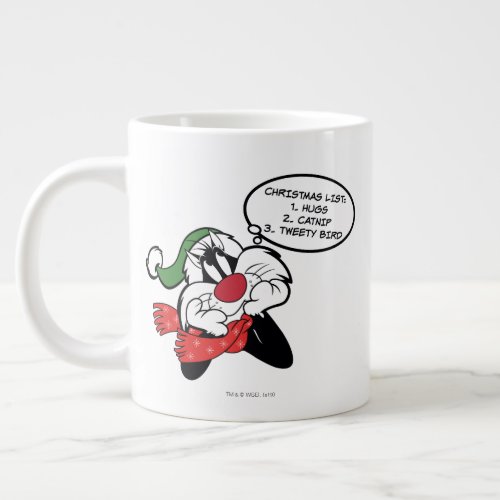 SYLVESTER Christmas Thoughts Giant Coffee Mug