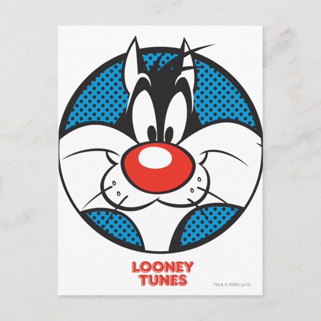 SYLVESTER™ Dotty Icon Postcard (Front)