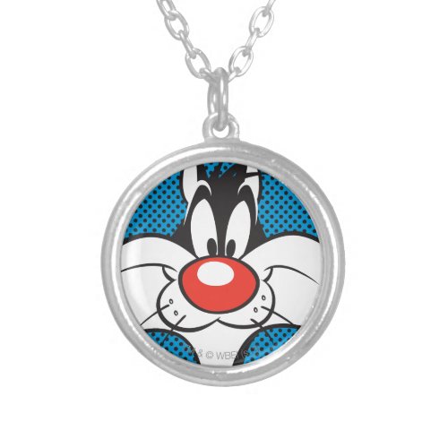 SYLVESTER Dotty Icon Silver Plated Necklace