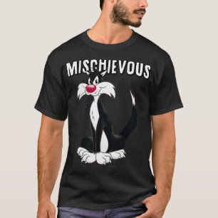 Sylvester Mischievous Vintage Cat Portrait T-Shirt