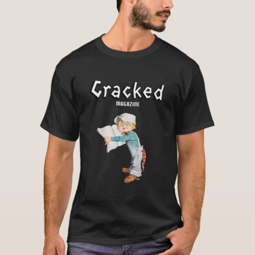 Sylvester P Smythe reading  Cracked magazine T_Shirt