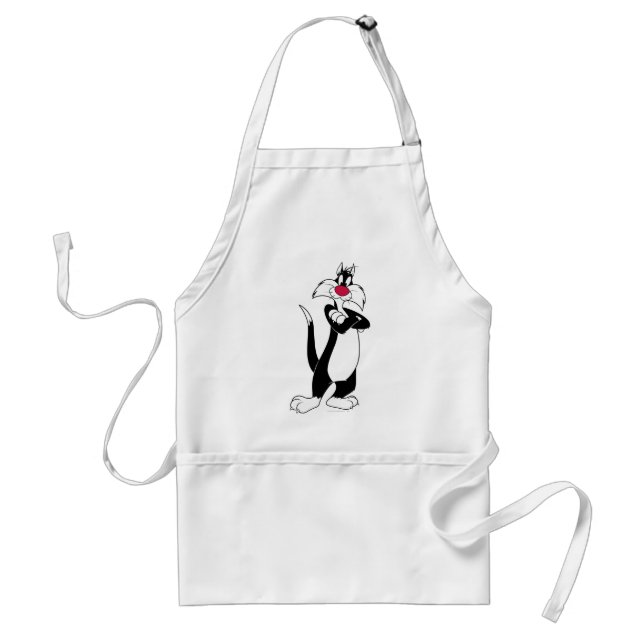 SYLVESTER™ Red Nose Adult Apron (Front)