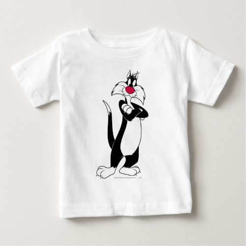 SYLVESTER Red Nose Baby T_Shirt