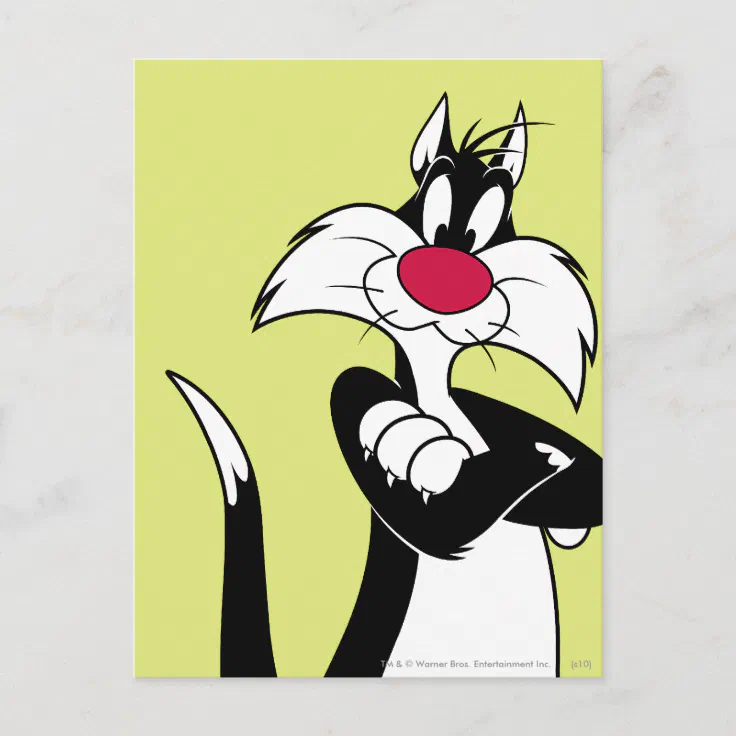 SYLVESTER™ Red Nose Postcard | Zazzle