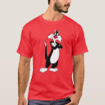 SYLVESTER™ Red Nose T-Shirt<br><div class="desc">Sylvester Character Art.</div>