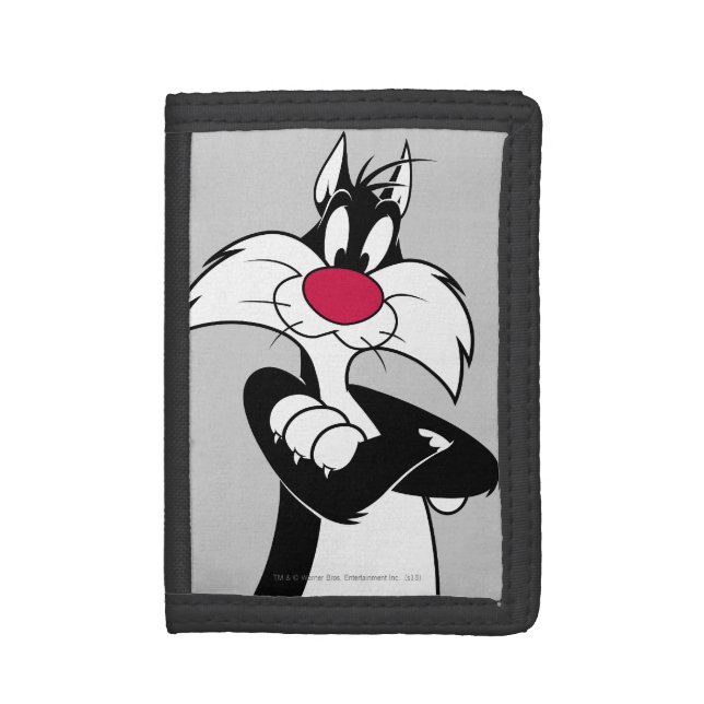 SYLVESTER™ Red Nose Tri-fold Wallet (Front Vertical)