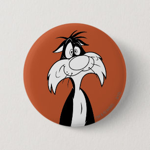 SYLVESTER™ Silly Pinback Button