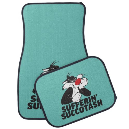 SYLVESTER Sufferin Succotash Sulking Car Floor Mat