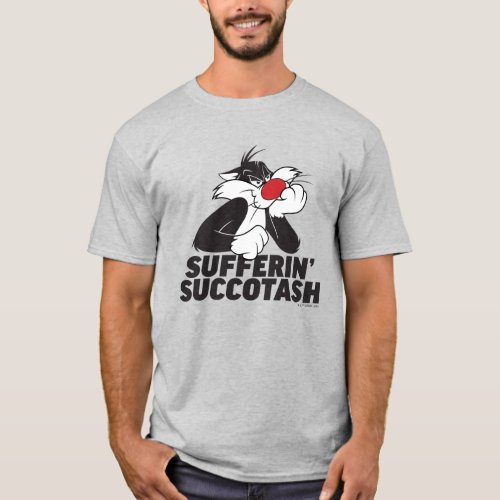 SYLVESTER Sufferin Succotash Sulking T_Shirt