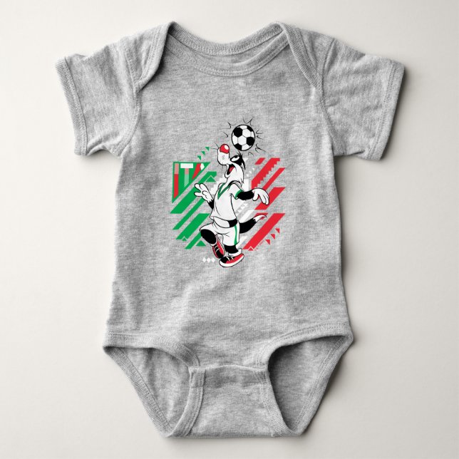 SYLVESTER™ Team Italy Soccer Graphic Baby Bodysuit (Front)
