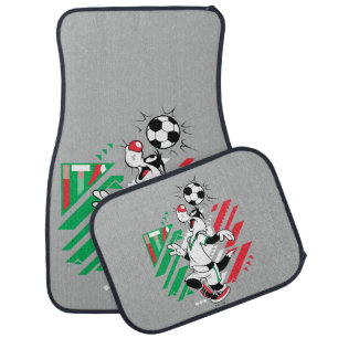 SYLVESTER™ Team Italy Soccer Graphic Car Floor Mat