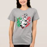 SYLVESTER™ Team Italy Soccer Graphic Tri-Blend Shirt<br><div class="desc">Check out SYLVESTER™ playing soccer for Team Italy! Wear this on a fun graphic tee,  mug,  or tote bag! Shop this design on even more custom Zazzle gifts!</div>