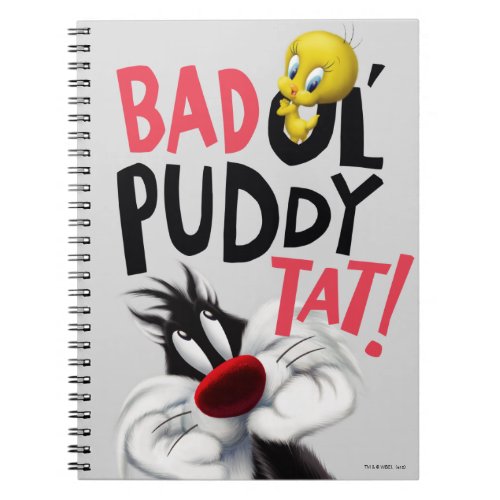 SYLVESTERâ  TWEETYâ_ Bad Ol Puddy Tat Notebook