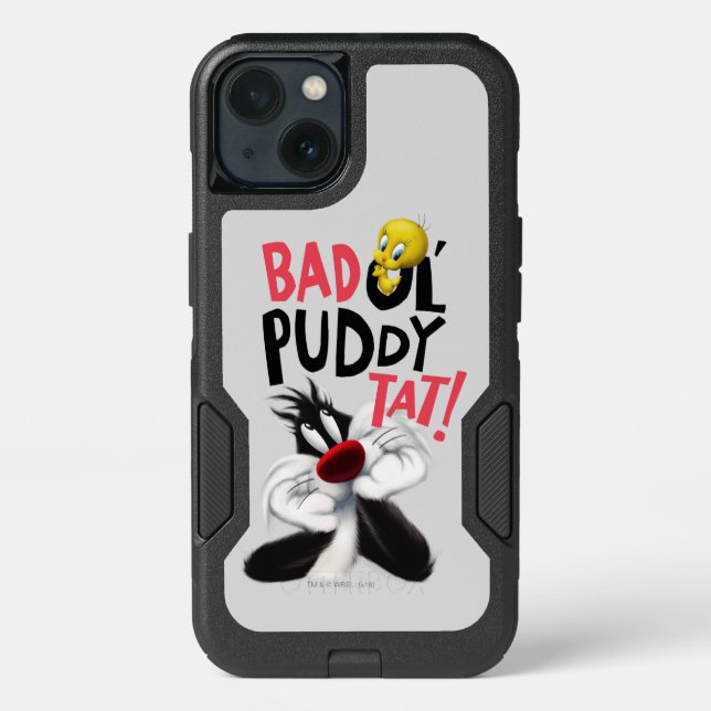 SYLVESTER™ & TWEETY™- Bad Ol' Puddy Tat Otterbox iPhone Case (Back)