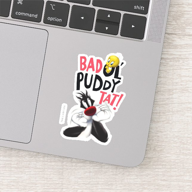 SYLVESTER™ & TWEETY™- Bad Ol' Puddy Tat Sticker (Detail)