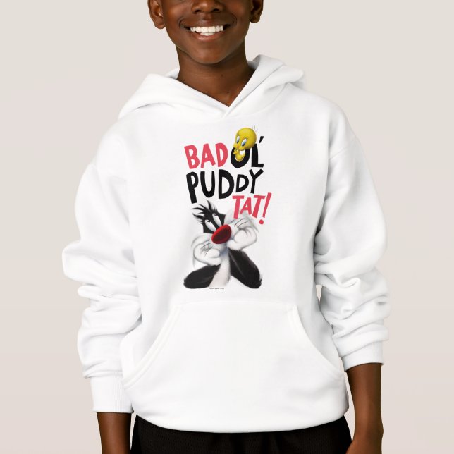 SYLVESTER™ & TWEETY™- Mean Ol' Puddy Tat Hoodie (Front)