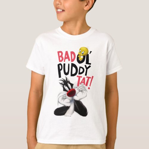 SYLVESTERâ  TWEETYâ_ Mean Ol Puddy Tat T_Shirt