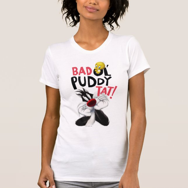 SYLVESTER™ & TWEETY™- Mean Ol' Puddy Tat T-Shirt (Front)
