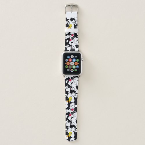 SYLVESTER  TWEETY Pattern Apple Watch Band