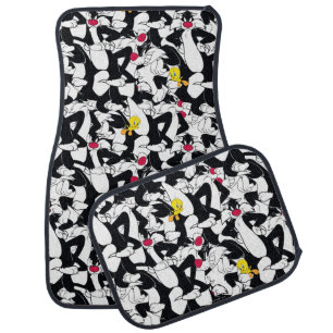 SYLVESTER™ & TWEETY™ Pattern Car Mat