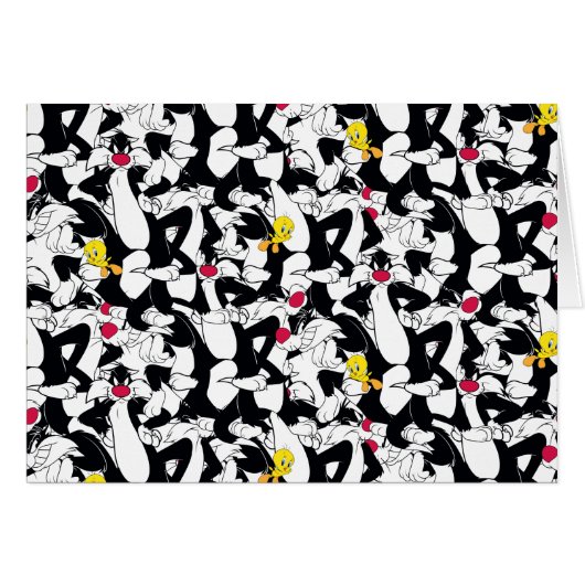 SYLVESTER™ & TWEETY™ Pattern Cards (Front Horizontal)