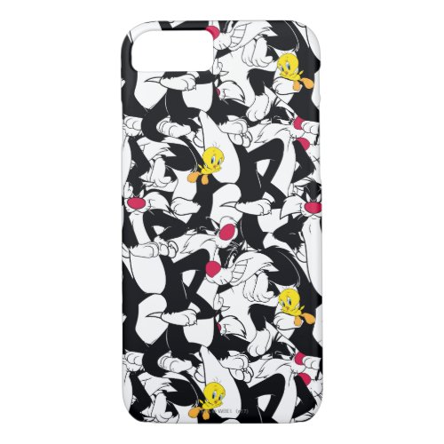 SYLVESTER  TWEETY Pattern iPhone 87 Case