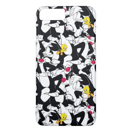 SYLVESTER  TWEETY Pattern iPhone 8 Plus7 Plus Case